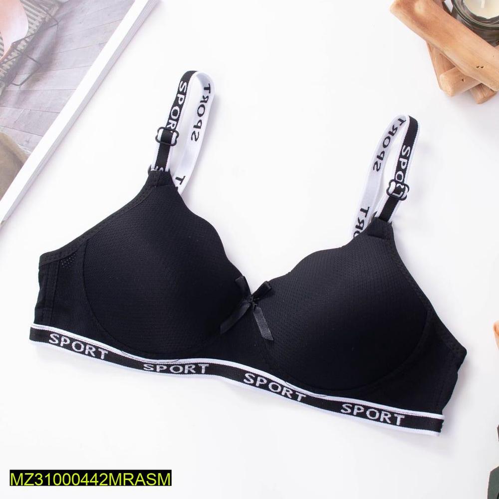 Women's Net Plain Sports Bra