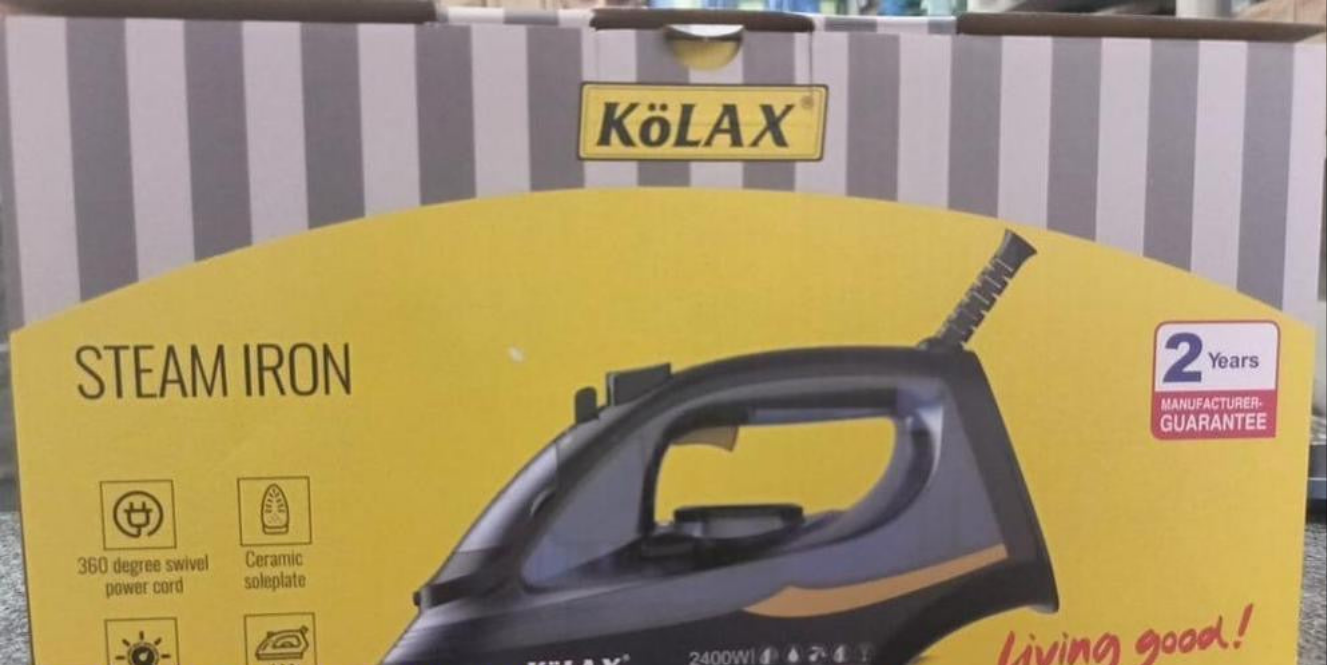 2400KW Steam iron Black