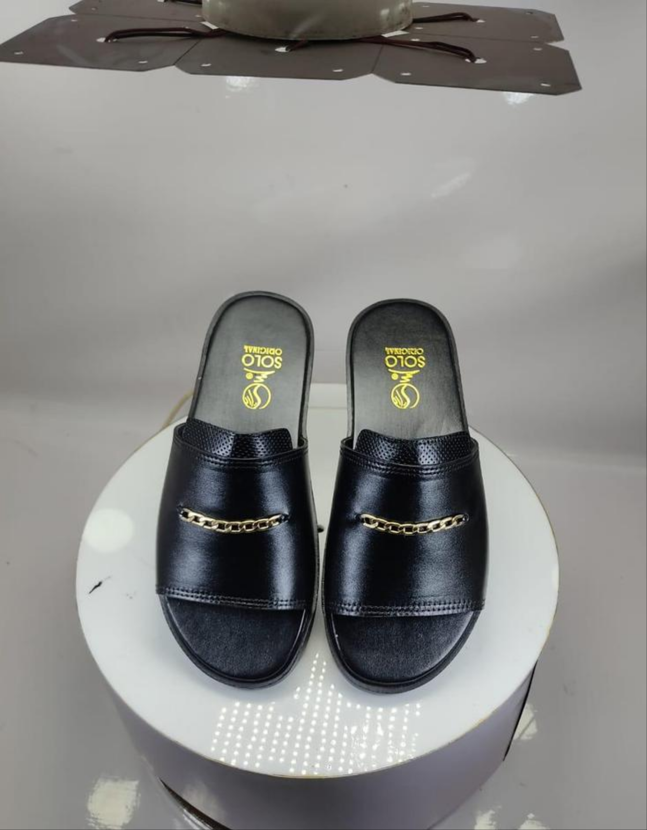 Men's Leather Slippers