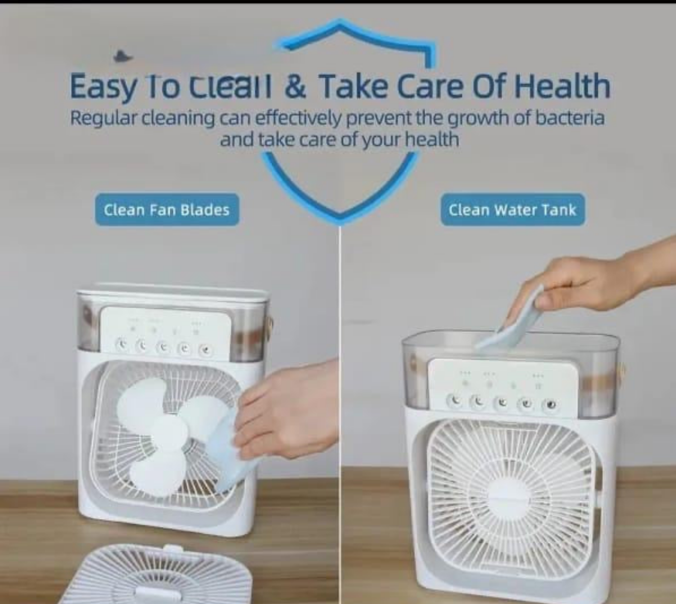 Portable Mist Fan Mini Cooler