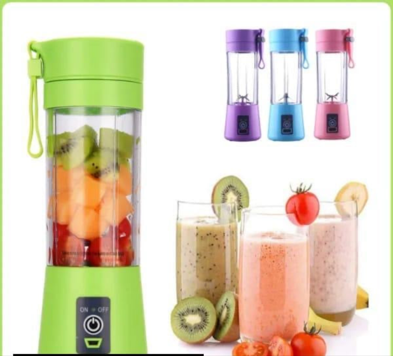 Electric Portable Rechargeable Juicer Mechine