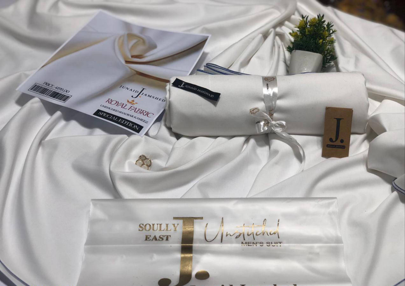 J. Men Unstitched Boski Suit