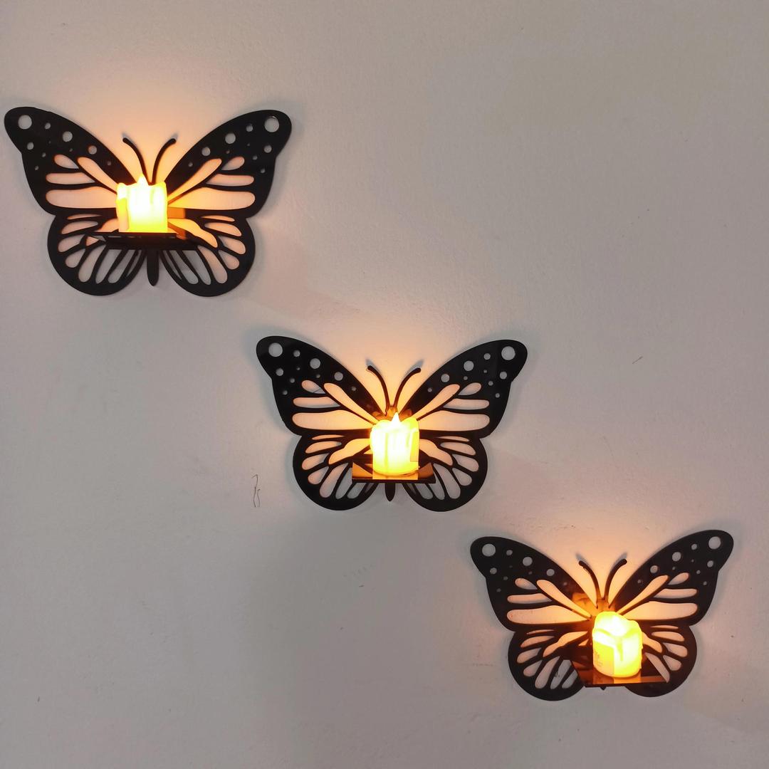 Beautiful butterflies wall art design