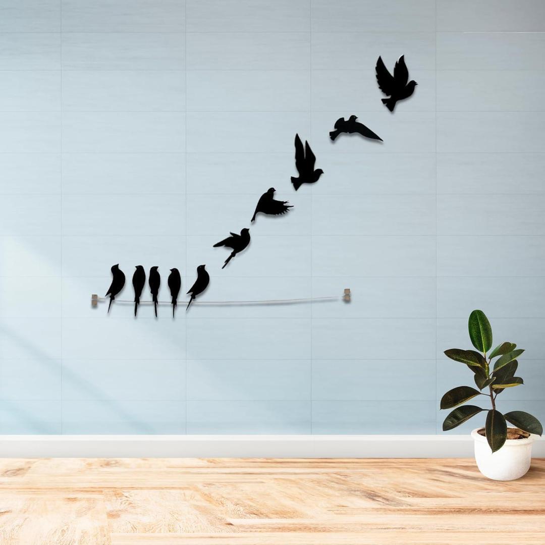 Bird's design wall art