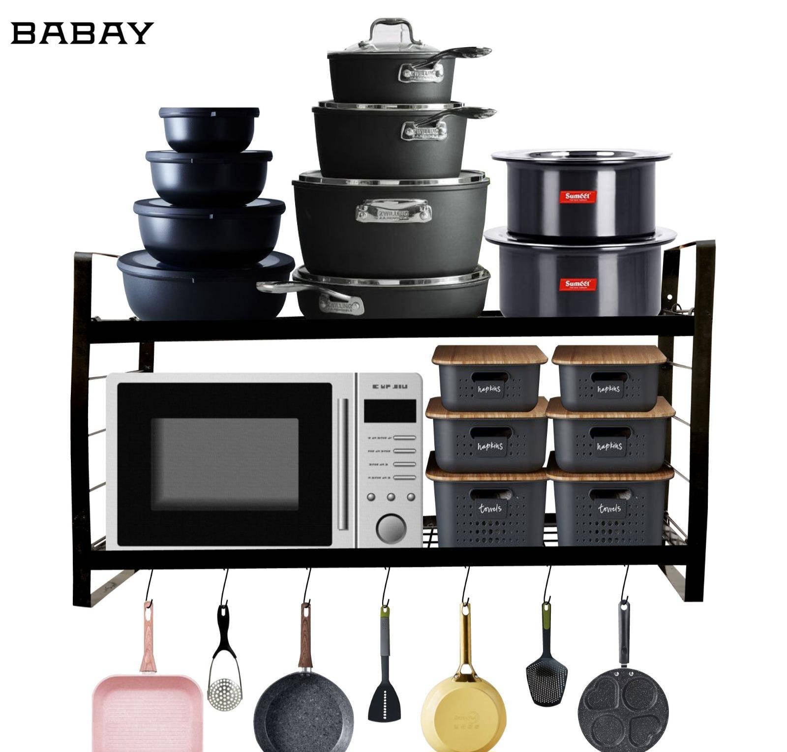 wall Mounted Multipurpose kitchen Accessories Orga