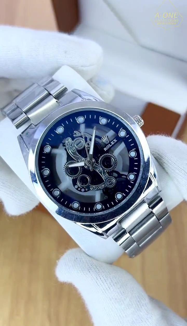 1 Ps Men's Water Resistant Watch With Strap